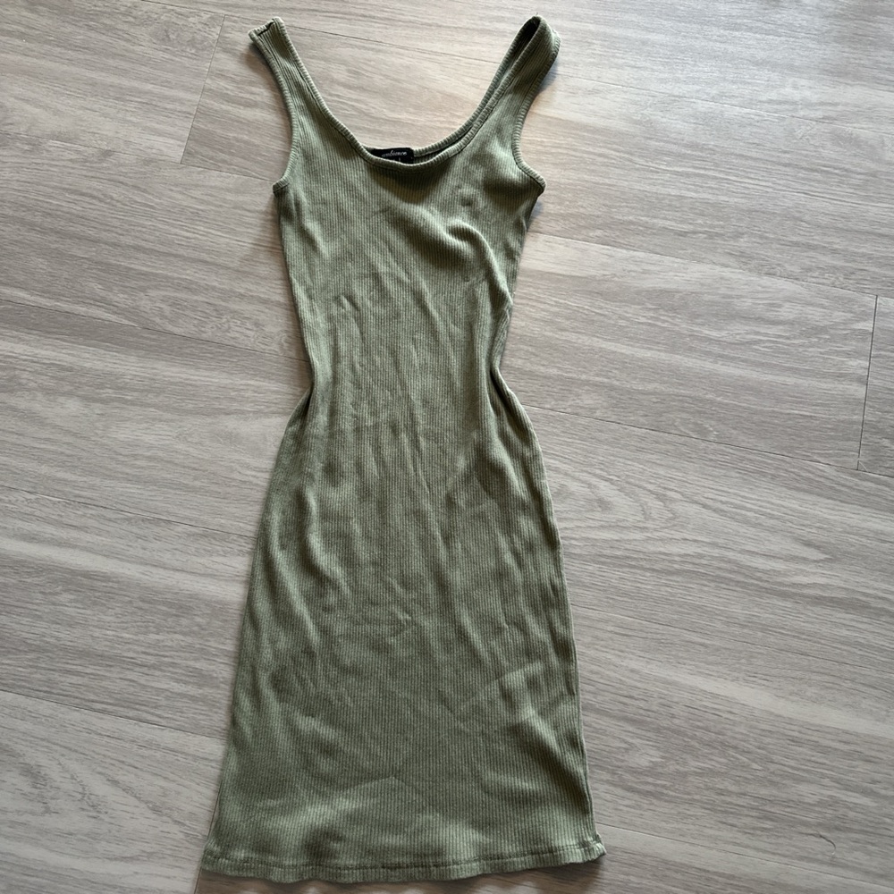 Rainbow Olive Mini Dress